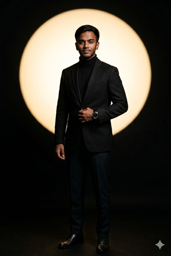 Harish Nallathambi personal brand portrait
